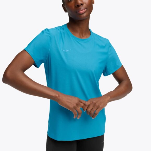 Hoka NEW Airolite Short Sleeve 2.0- Small, Hoka Blue - Picture 4 of 10